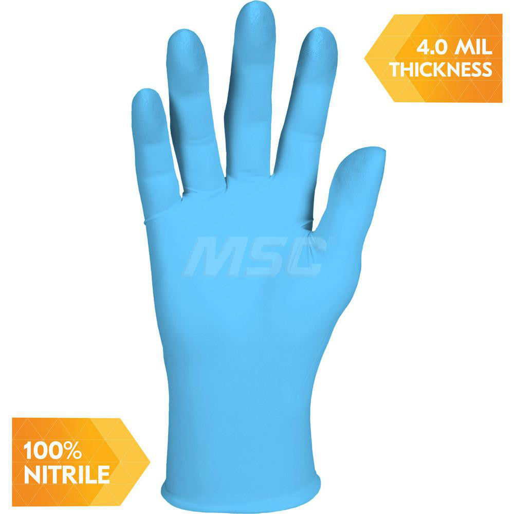 KleenGuard 54189 Disposable Glove Series Kleenguard G10 Comfort Plus, Size X-Large, 4.0 mil, Not Coated, Nitrile, General Purpose Grade, Powder-Free