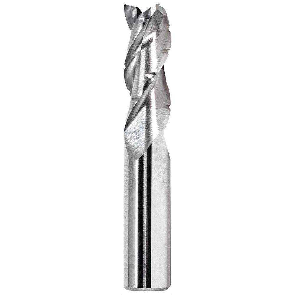 GWS 122493 Corner Radius End Mill 1/4" Dia, 3/4" LOC, 0.03" Radius, 3 Flutes, Solid Carbide