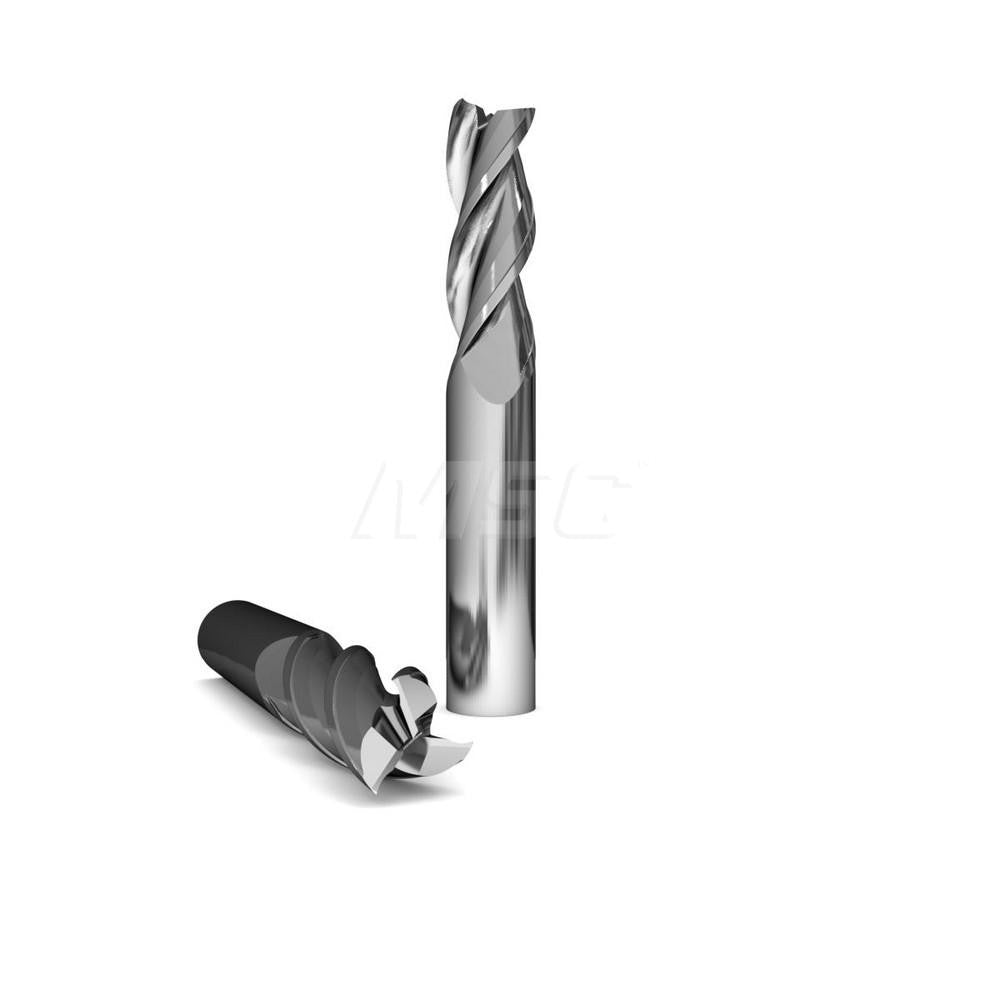 GWS 102537 Square End Mill 3/32" Dia, 5/16" LOC, 3 Flutes, Solid Carbide