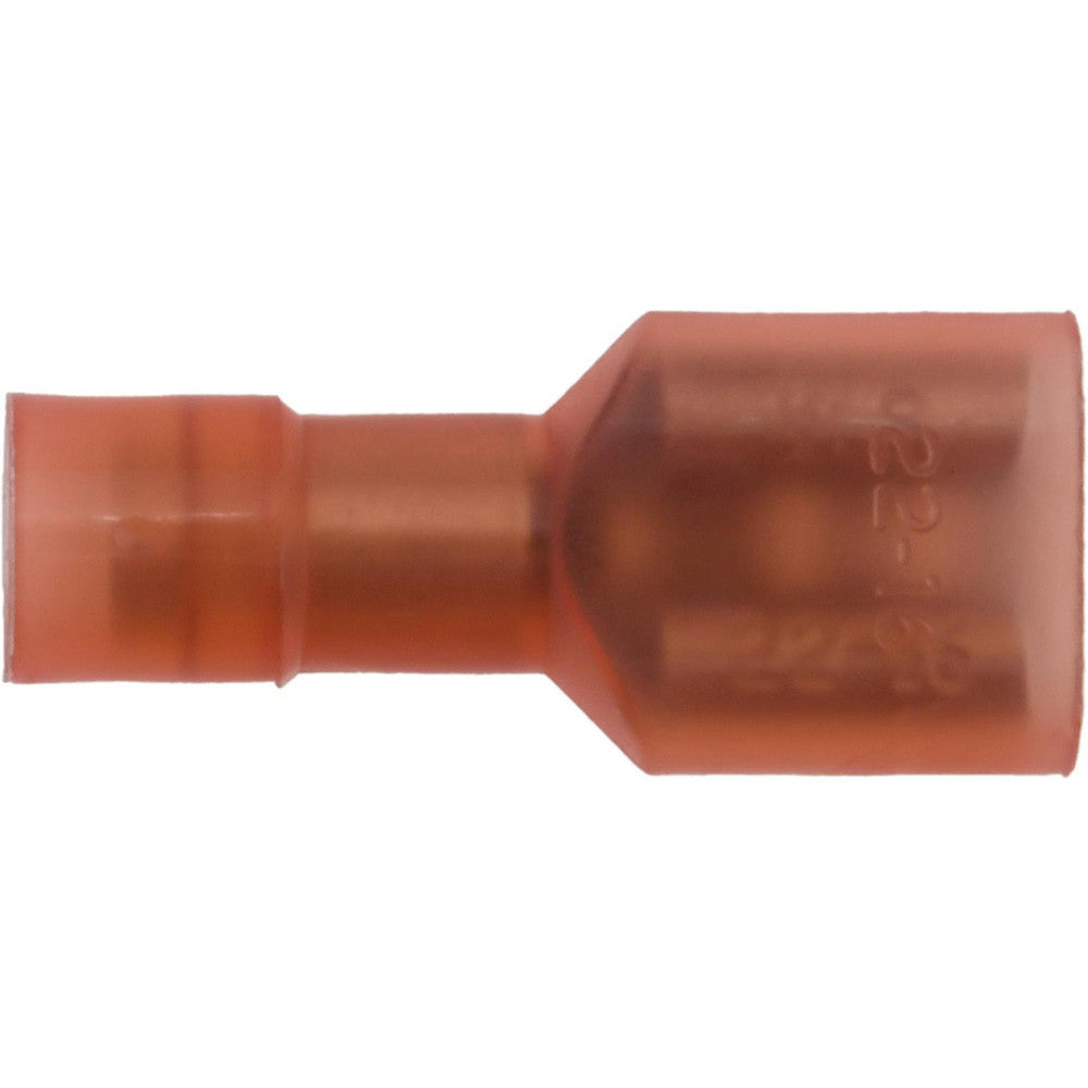 Value Collection FDFNYD1-250 Wire Disconnect Female, Red, Nylon, 22-16 AWG, 1/4" Tab Width