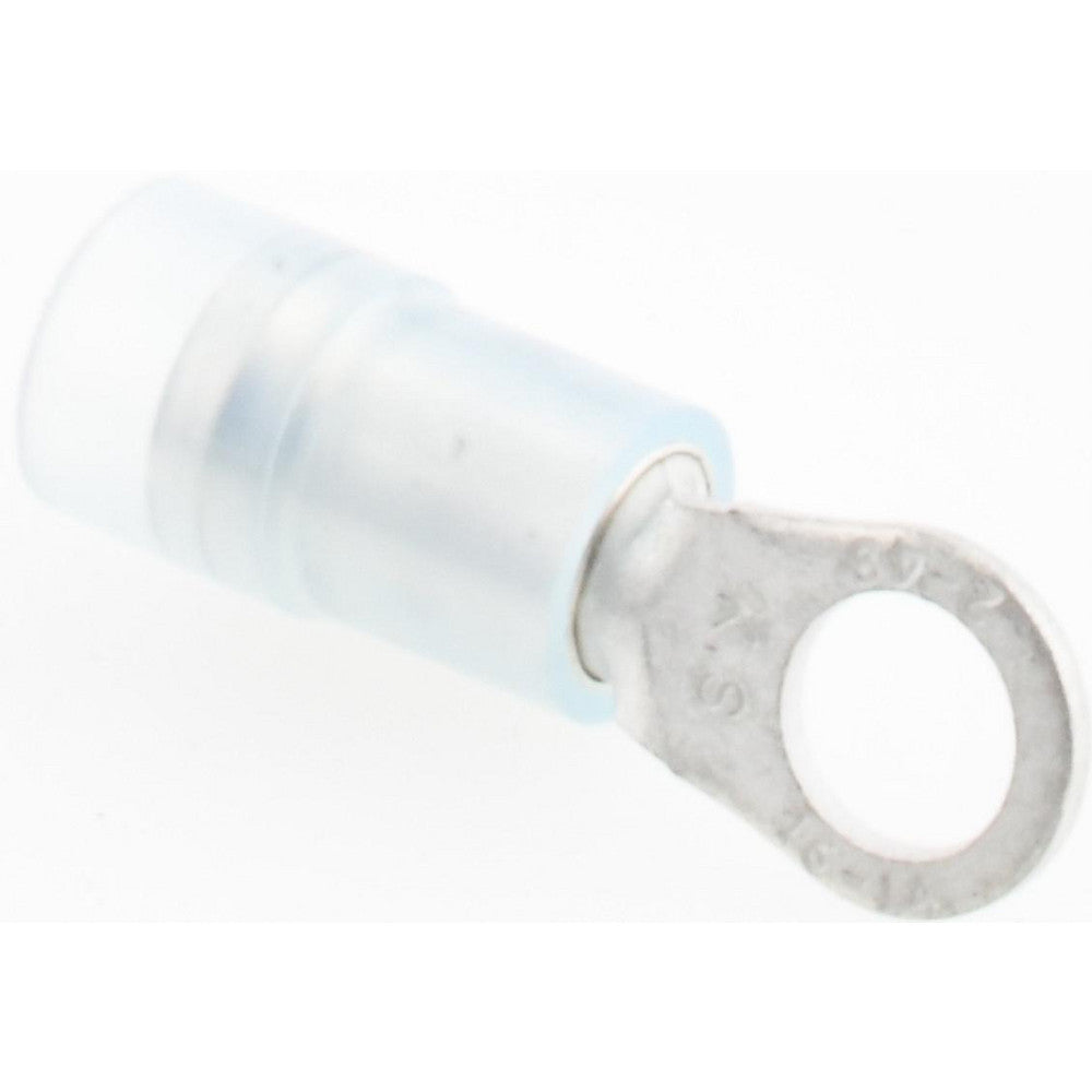 Value Collection RNYDS2-4 Circular Ring Terminal Partially Insulated, 16 to 14 AWG, Crimp Connection
