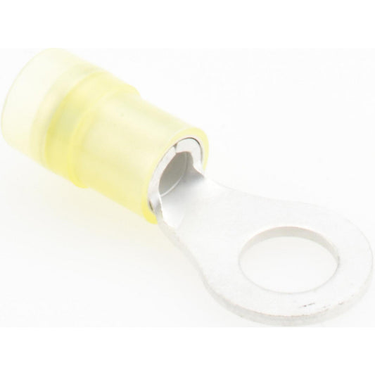 Value Collection RNYD5-6 Circular Ring Terminal Partially Insulated, 12 to 10 AWG, Crimp Connection