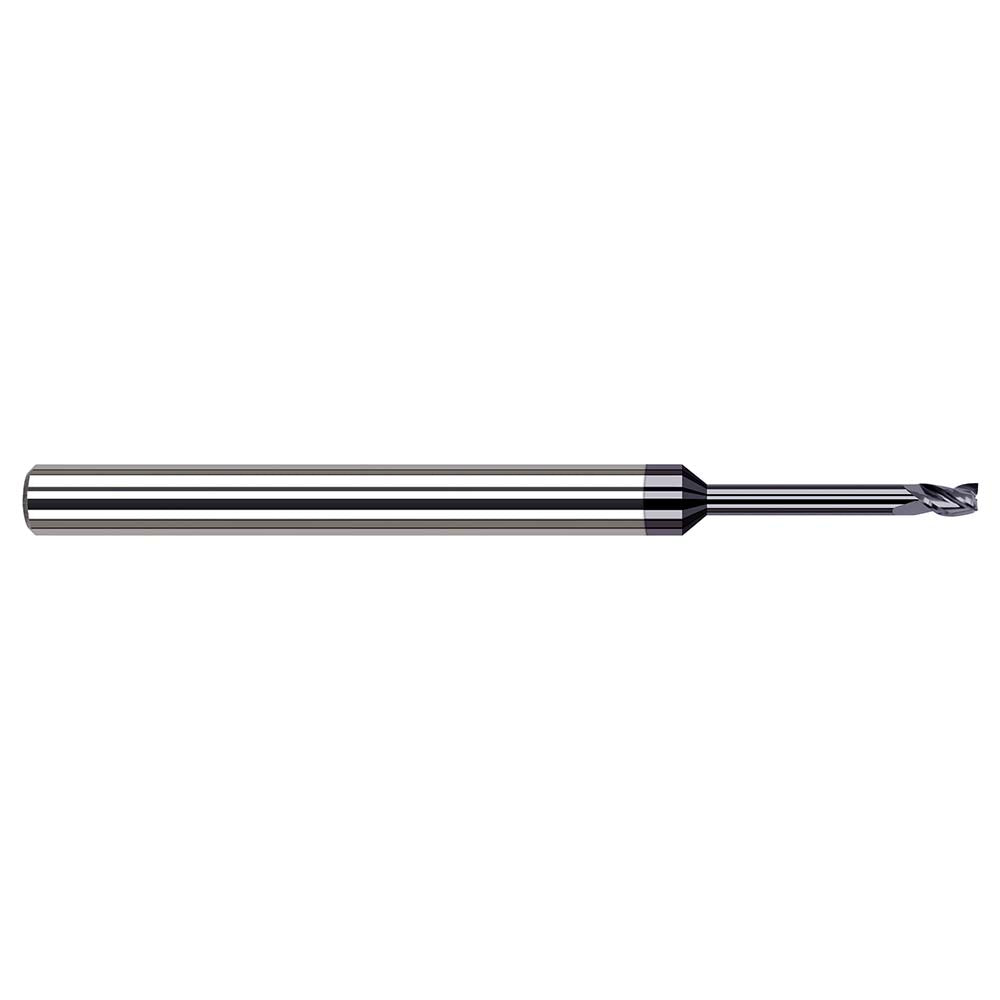 Harvey Tool 34709-C3 Square End Mill 9/64" Dia, 7/32" LOC, 3 Flute, Solid Carbide