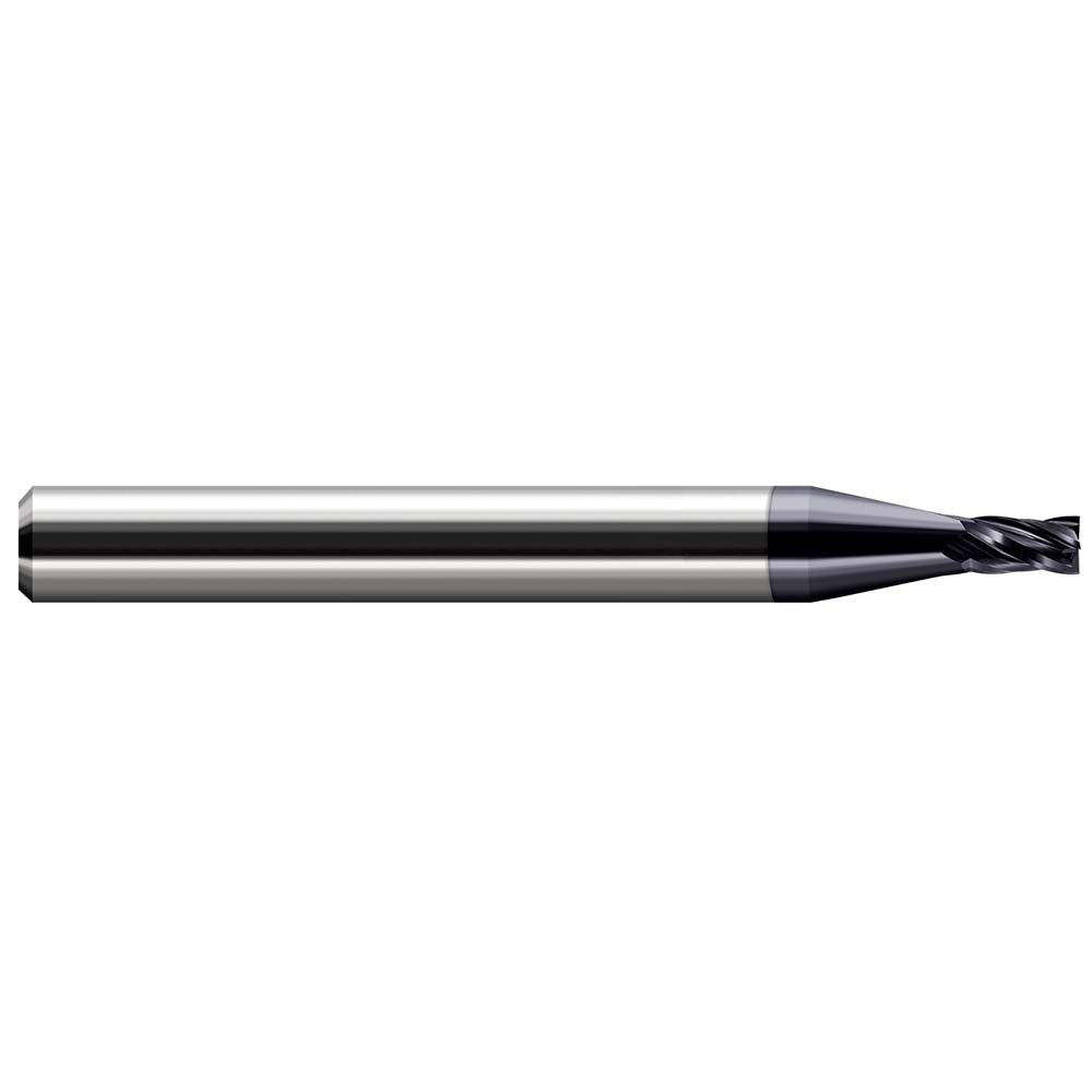 Harvey Tool 13918-C3 Square End Mill 0.0180" Dia, 0.0270" LOC, 2 Flute, Solid Carbide