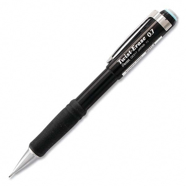 Pentel PENQE517A Mechanical Pencil 0.7 mm Tip, Black