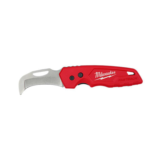 Milwaukee Tool 48-22-1526 Folding Knives Edge Type Straight  Blade Type Hawk Bill  Blade Material Stainless Steel  Handle Material Plastic  Overall Length (Inch) 7  Blade Length (Inch) 2