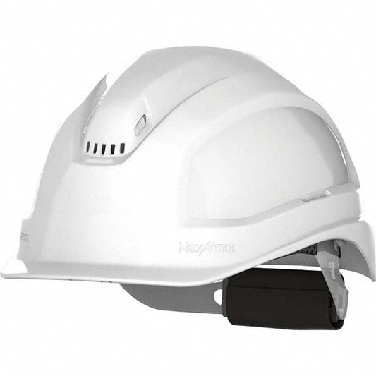 HexArmor 16-11001 Hard Hat Class C, 6-Point Suspension