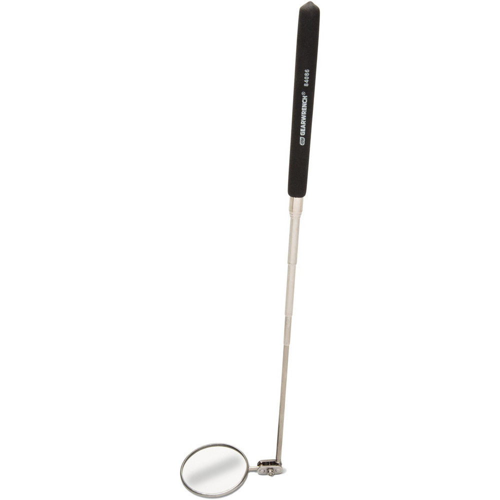 GEARWRENCH 84086 Telescoping Inspection Mirror Round, Steel Mirror, Steel Handle