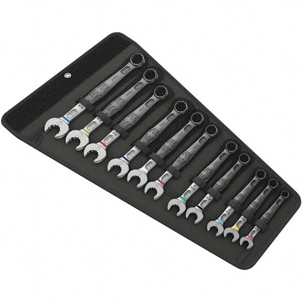 Wera 05020231001 Combination Wrench Set 11 Pc, 8 mm - 19 mm Wrench, Metric