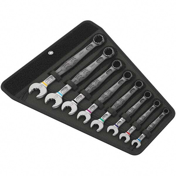 Wera 05020241001 Combination Wrench Set 8 Pc, 5/16 in - 3/4 in Wrench, Inch