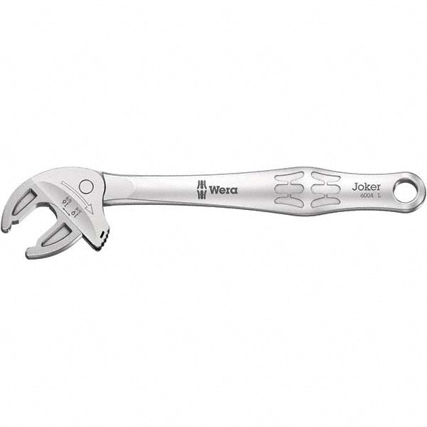 Wera 05020101001 Adjustable Wrench 8" OAL, 3/4" Jaw Capacity