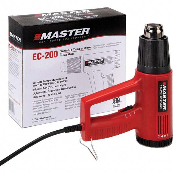 Master Appliance EC-200 Heat Gun 110 to 930 &degF, 5 & 9 CFM
