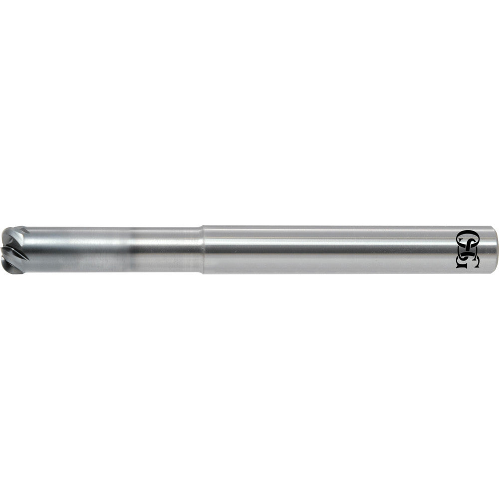 OSG 48106421 Corner Radius End Mill 2.00 mm Dia, 0.80 mm LOC, 0.50 mm Radius, 4 Flute, Solid Carbide