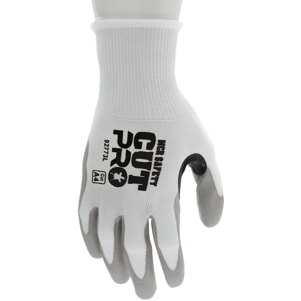 MCR Safety 92773XXL Cut, Puncture & Abrasion-Resistant Gloves Cut Pro 92773, Size 2X-Large, ANSI Cut A4, ANSI Puncture 3, Polyurethane, HPPE
