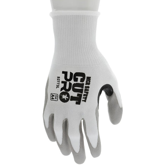 MCR Safety 92773XXL Cut, Puncture & Abrasion-Resistant Gloves Cut Pro 92773, Size 2X-Large, ANSI Cut A4, ANSI Puncture 3, Polyurethane, HPPE