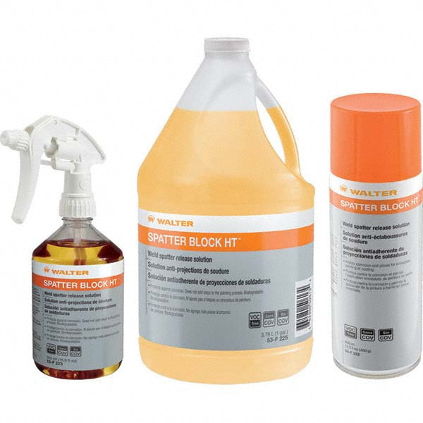 WALTER Surface Technologies 53F223 Liquid Anti-Spatter Solution 16.9 oz Sprayer