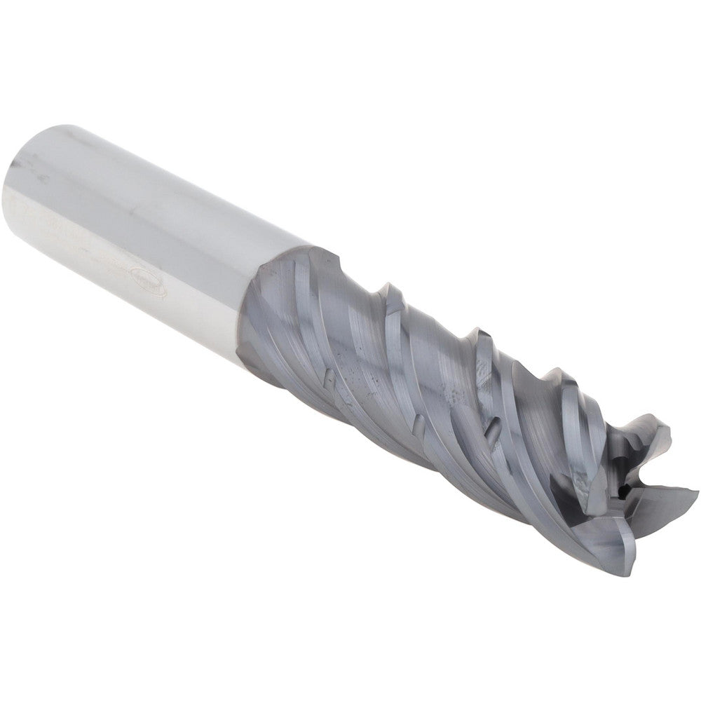 Fraisa P98212652 Corner Radius End Mill 3/4" Dia, 2-1/4" LOC, 0.0080" Radius, 4 Flute, Solid Carbide