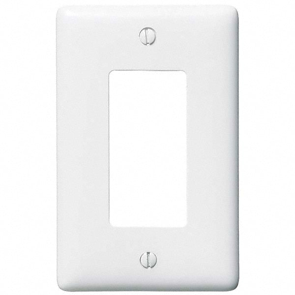 Bryant Electric P26W Wall Plates Wall Plate Type Outlet Wall Plates Wall Plate Configuration GFCI/Surge Receptacle Shape Rectangle Wall Plate Size Standard Number of Gangs 1 Overall Length (mm) 4.6300 in Overall Length (Inch) 4.6300 Overall Width (Decimal Inch)