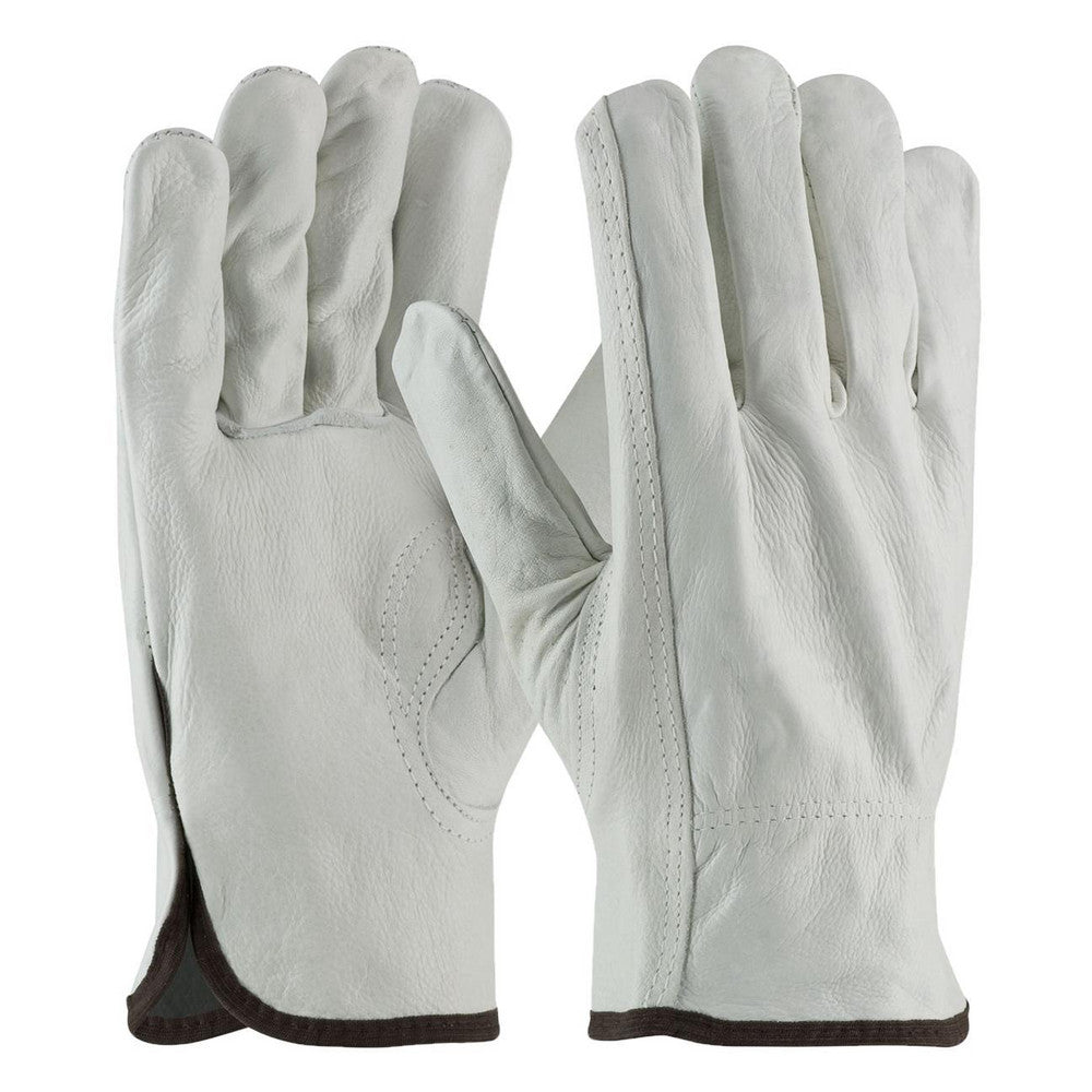 PIP 68-163/XXXL Work Gloves PiP 68-163, Size 3X-Large, Split Cowhide Leather Lined, Split Cowhide, General Purpose