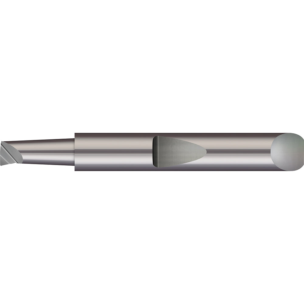 Micro 100 QBM-2301500 Boring Bar 0.23" Min Bore, 1-1/2" Max Depth, Right Hand Cut, Solid Carbide