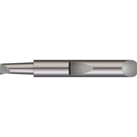 Micro 100 QBM-2301500 Boring Bar 0.23" Min Bore, 1-1/2" Max Depth, Right Hand Cut, Solid Carbide