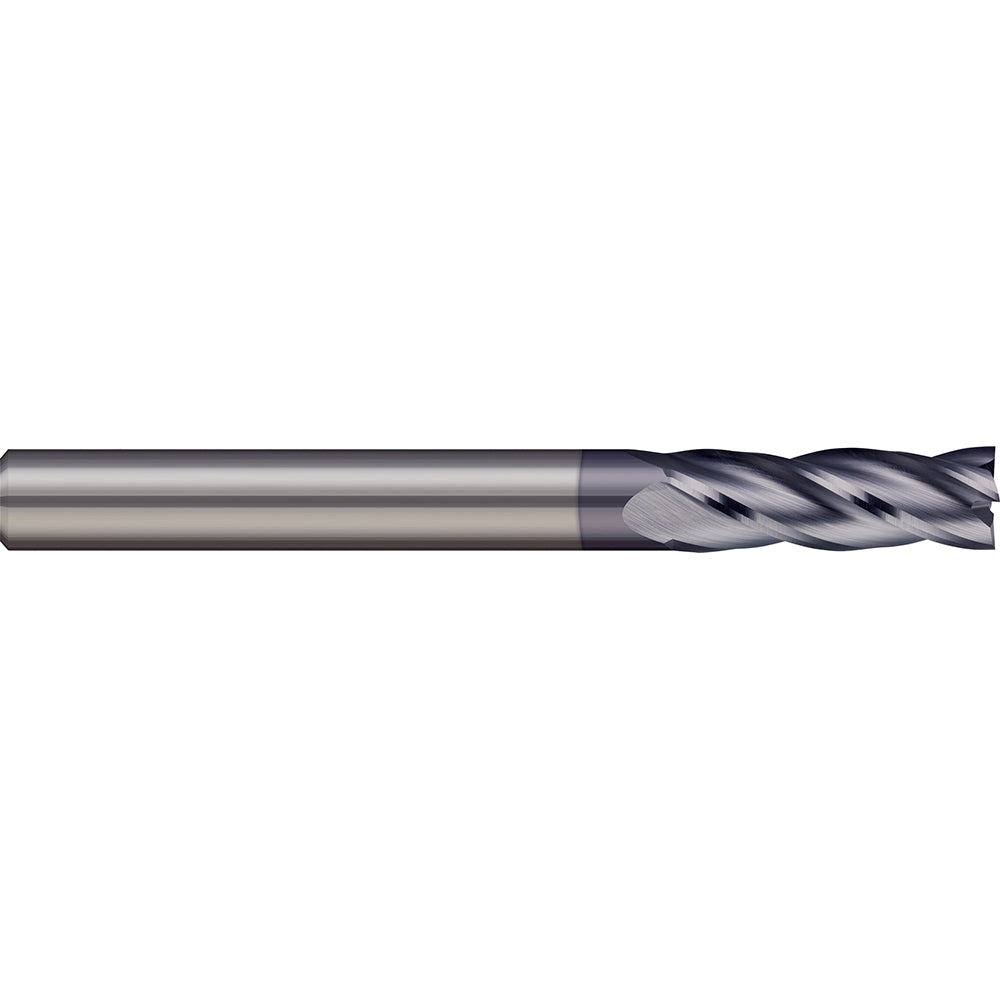 Micro 100 GEM-500-2X Square End Mill 1/2" Dia, 2 Flutes, 1" LOC, Solid Carbide, 30 &deg Helix