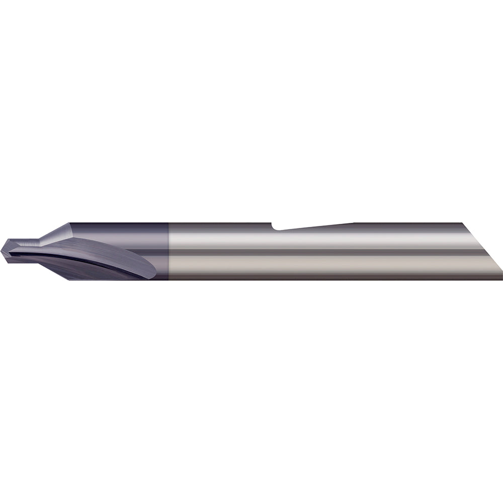 Micro 100 QDC-2X Combo Drill & Countersink #2, 3/16" Body Dia, 118°, Solid Carbide