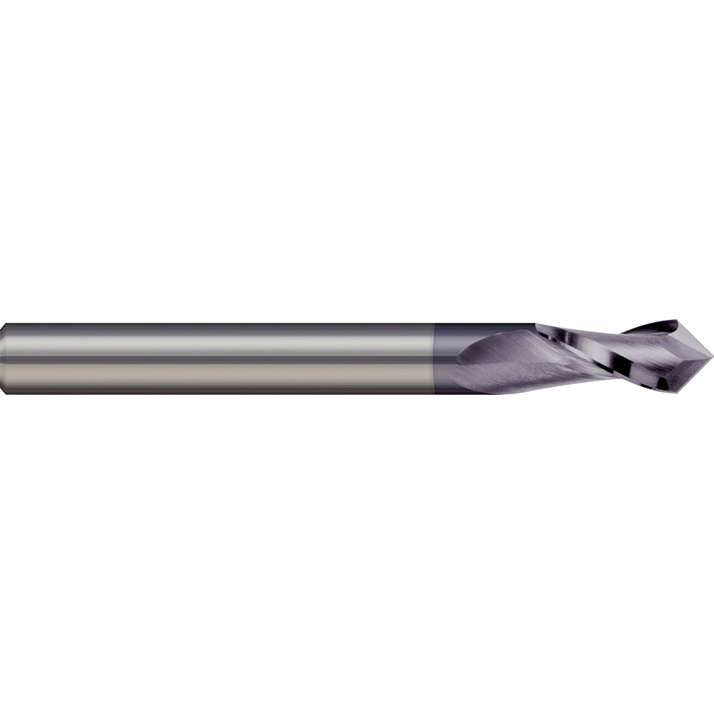 Micro 100 DM-250-290X Drill Mill 1/4" Dia, 3/4" LOC, 2 Flutes, 90 &deg Point, Solid Carbide