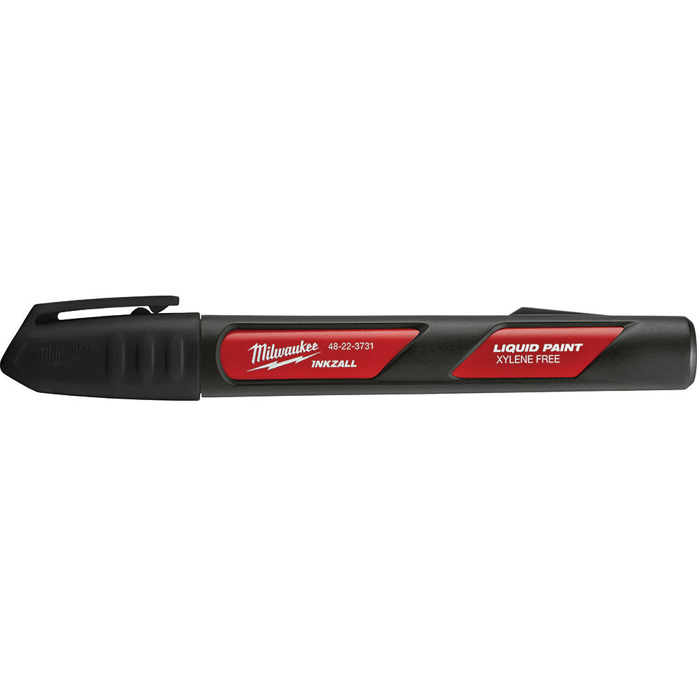 Milwaukee Tool 48-22-3731 Solid Paint Marker Black, Liquid, Medium Point