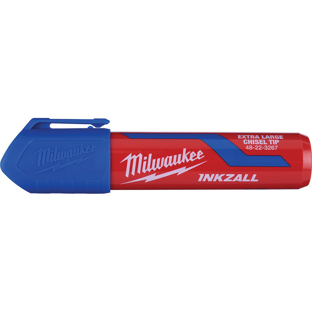 Milwaukee Tool 48-22-3267 UV Marker Blue, AP Non-Toxic, Chisel Point