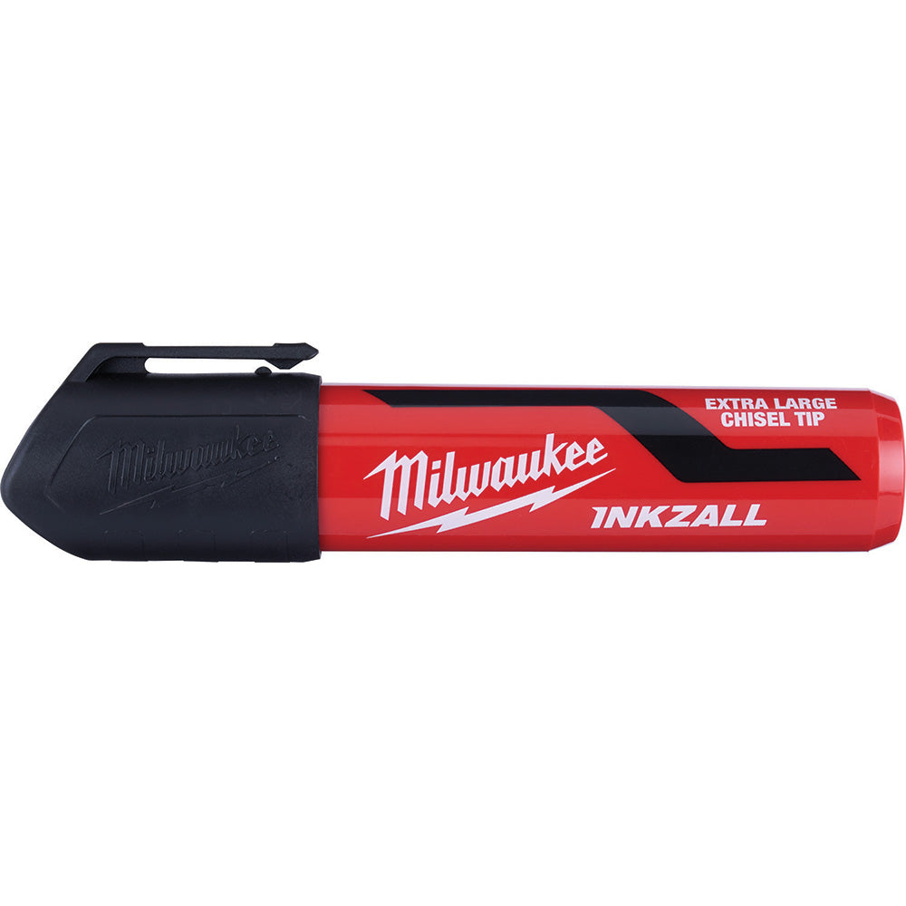 Milwaukee Tool 48-22-3260 UV Marker Black, AP Non-Toxic, Chisel Point