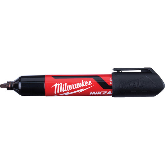 Milwaukee Tool 48-22-3250 UV Marker Black, AP Non-Toxic, Chisel Point