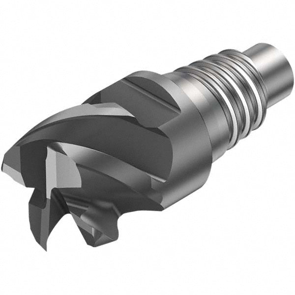 Sandvik Coromant 7611879 3/4" Mill Dia, 0.4134" LOC, 0.4134" OAL, 4 Flute Square End Mill Head