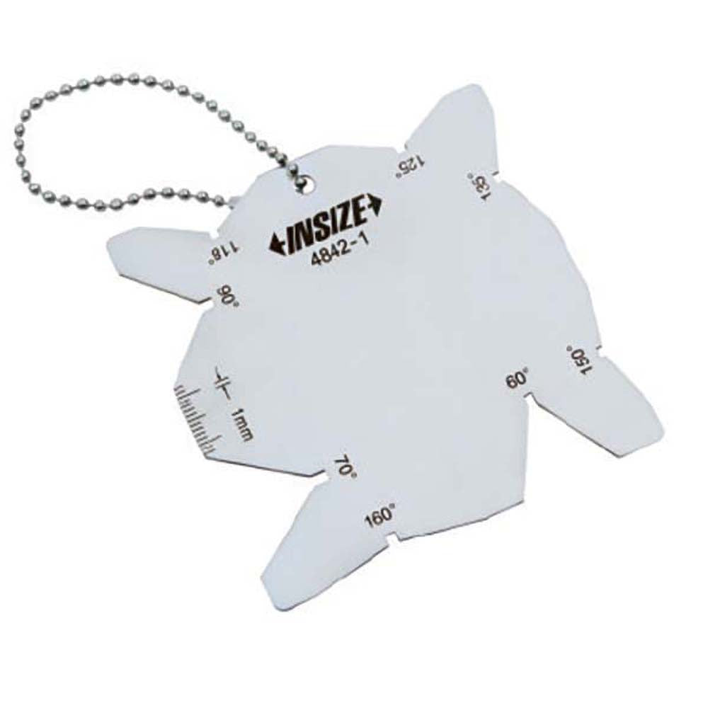 Insize USA LLC 4842-1 Angle Gages Complementary Angle 125.00 135.00 150.00 160.00  Primary Angle 60.00 70.00 90.00  Material Stainless Steel  