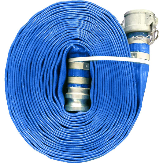Echelon Supply and Service A008-0326-3550 Water Suction & Discharge Hose 2" ID, 50' Long, Polyvinylchloride