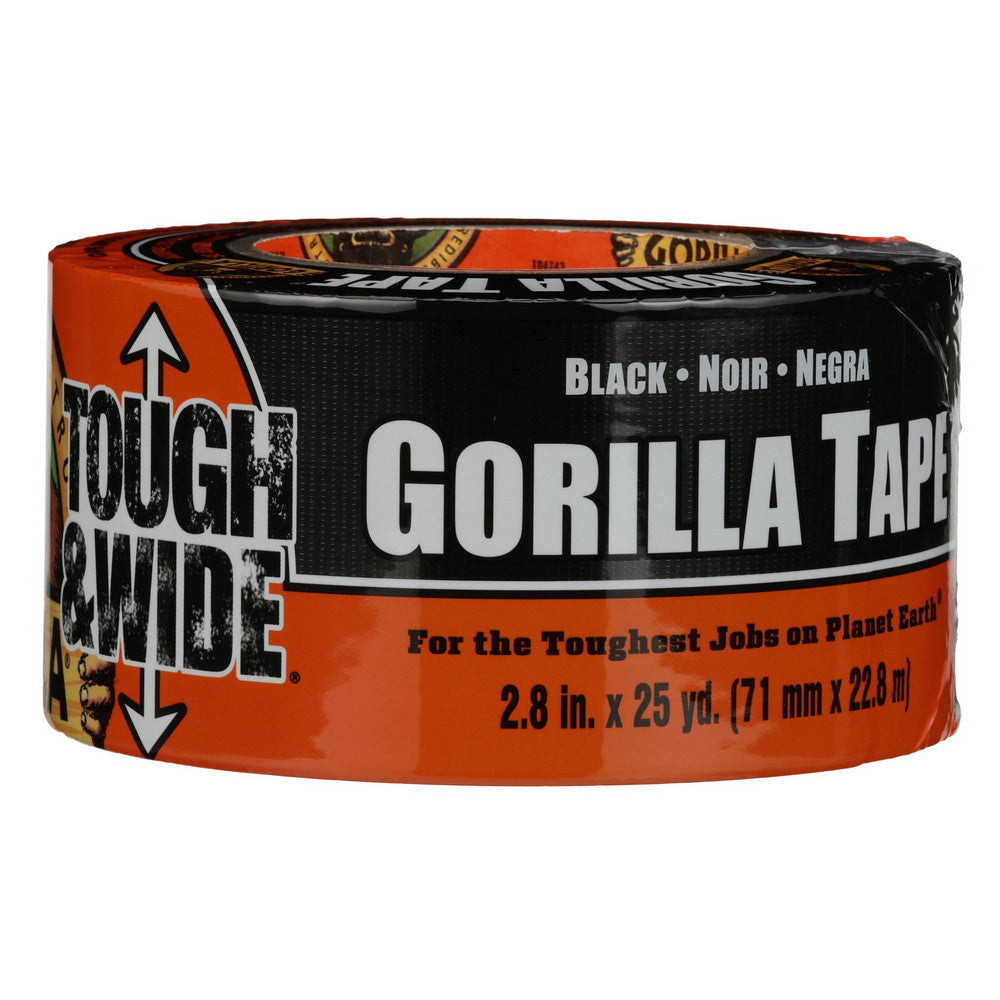Gorilla Glue 106425 Duct Tape 2-7/8" Wide, 75' Long, 17 mil Thick, Polyethylene Cloth