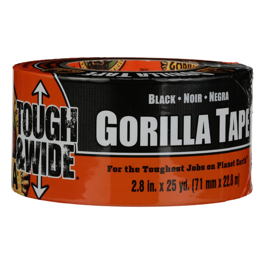 Gorilla Glue 106425 Duct Tape 2-7/8" Wide, 75' Long, 17 mil Thick, Polyethylene Cloth