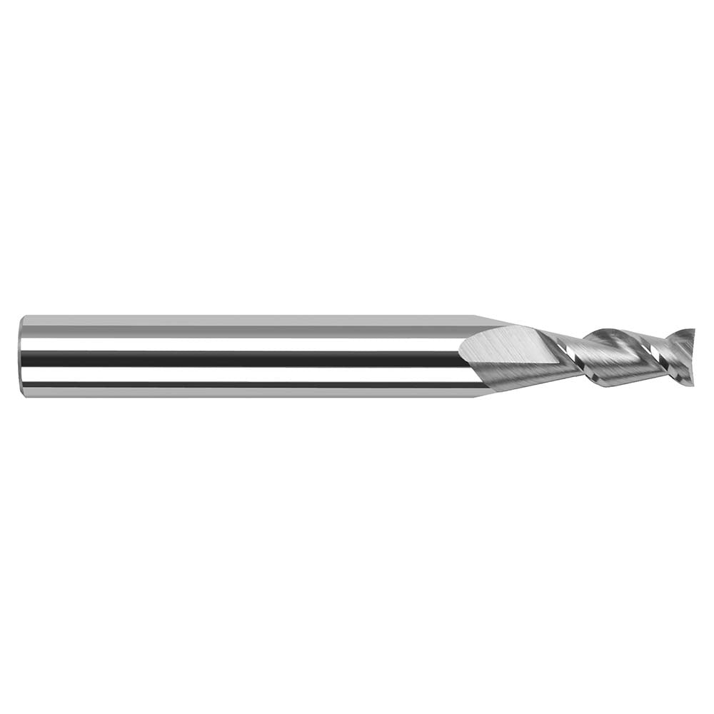 Harvey Tool 747508 Square End Mill 1/8" Dia, 3/8" LOC, 3 Flute, Solid Carbide