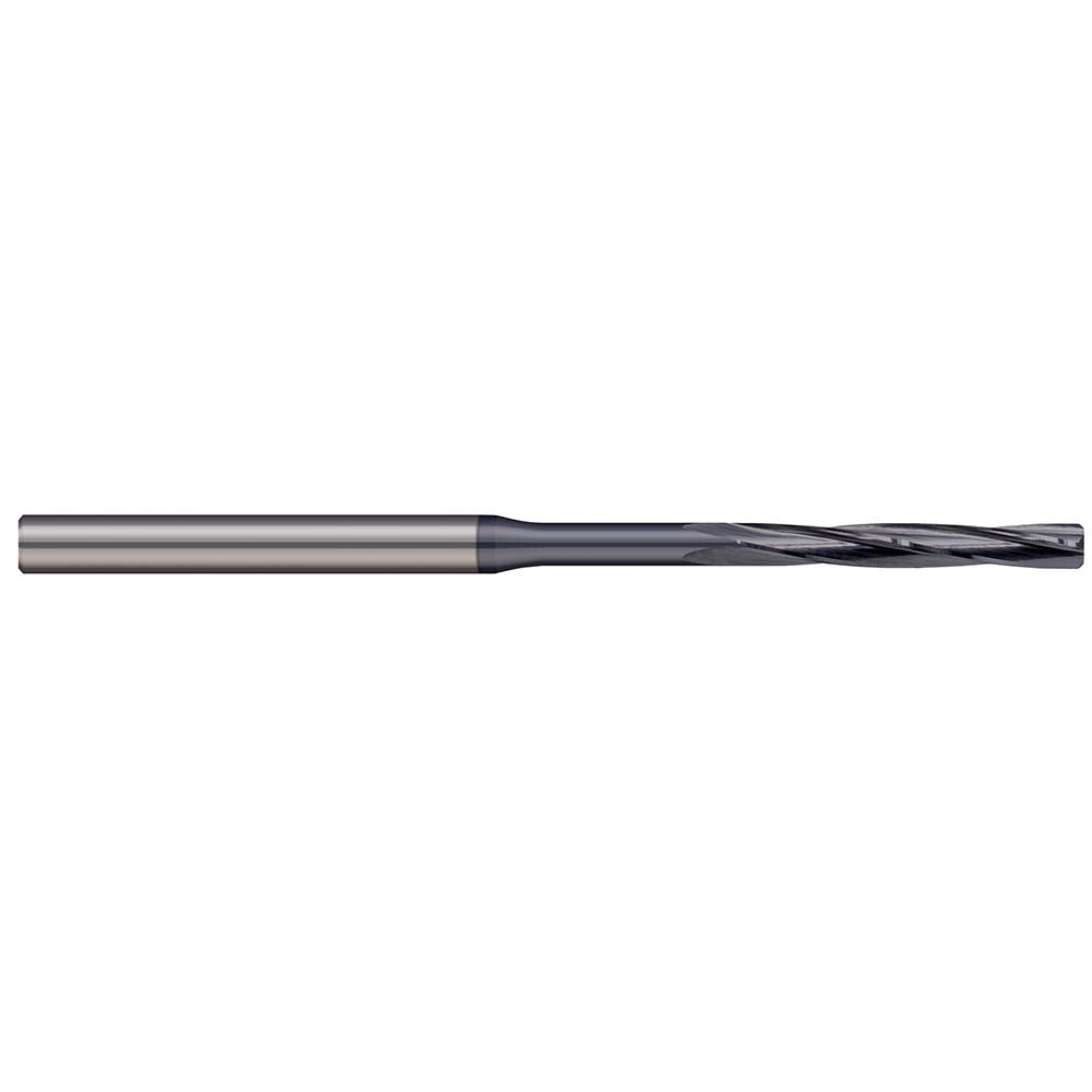Harvey Tool RRH1875-C3 Chucking Reamer 3/16" Dia, 4" OAL, 1" Flute Length, Spiral Flute, Straight-Cylindrical Shank, Solid Carbide
