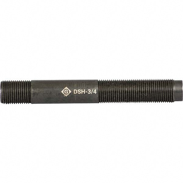 Greenlee DSH-3/4 Punch Dies, Centers & Parts Component Type Draw Stud  Product Shape Rod  Overall Length 5.63in  Stud Diameter 0.75in  Stud Length 5.625in  