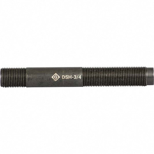 Greenlee DSH-3/4 Punch Dies, Centers & Parts Component Type Draw Stud  Product Shape Rod  Overall Length 5.63in  Stud Diameter 0.75in  Stud Length 5.625in  
