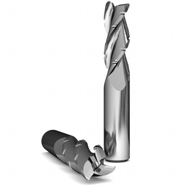 Accupro 120656 Roughing End Mill 5/16" Dia, 3 Flutes, Single End, Chipbreaker, Solid Carbide