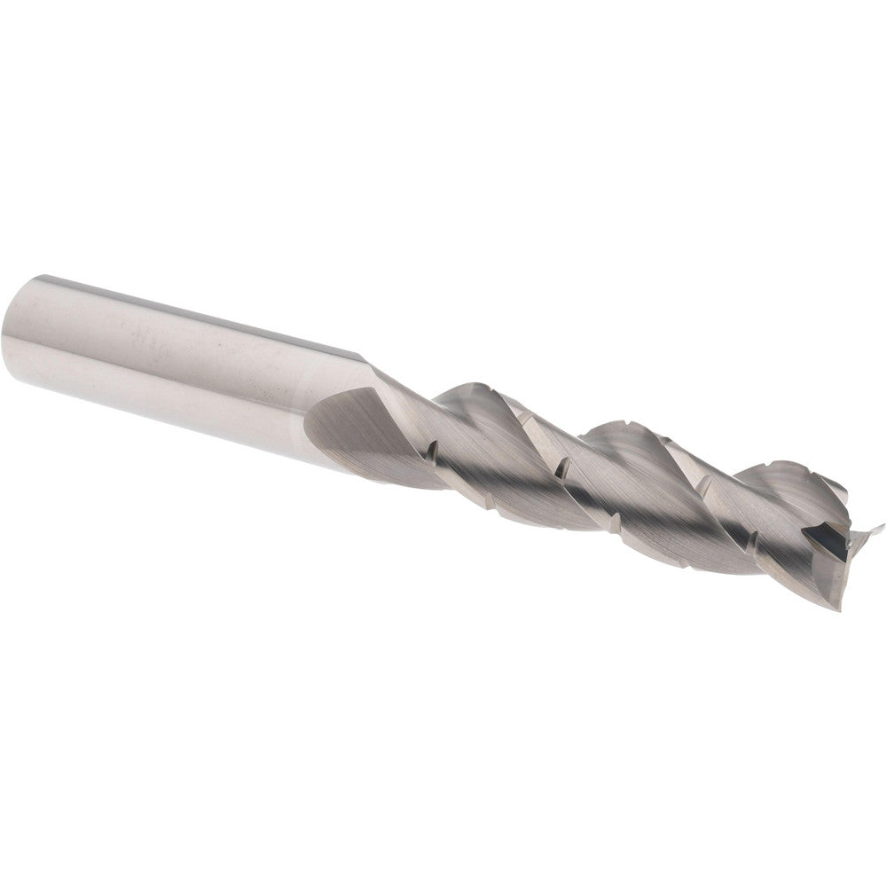 Accupro 125629 Roughing End Mill 5/8" Dia, 3 Flutes, Single End, Chipbreaker, Solid Carbide