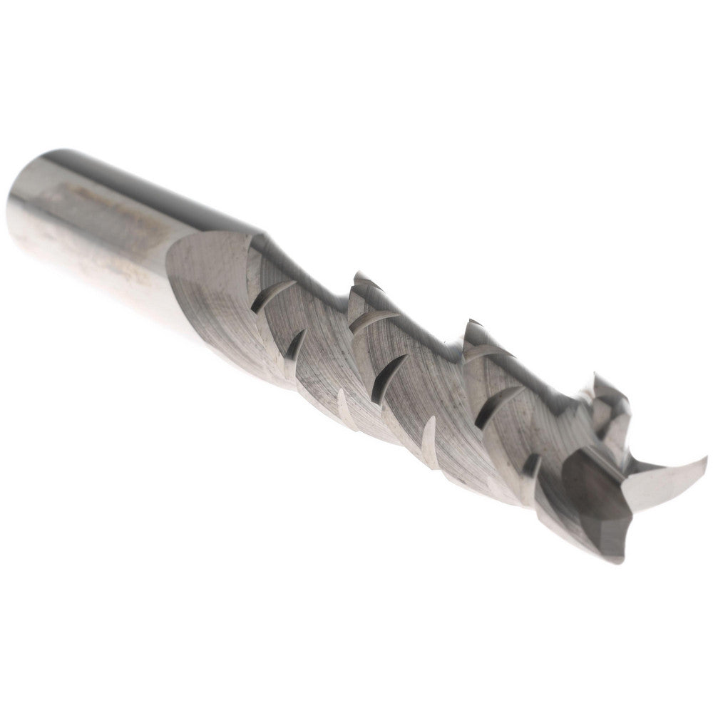 Accupro 125670 Roughing & Finishing End Mill 1/2" Dia, 3 Flutes, 0.03" Corner Radius, Solid Carbide