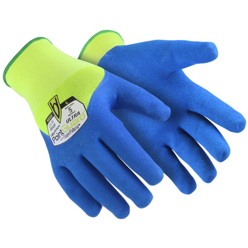 HexArmor 9032-S (7) Cut & Puncture-Resistant Gloves Size S, ANSI Cut A9, ANSI Puncture 4, Nitrile