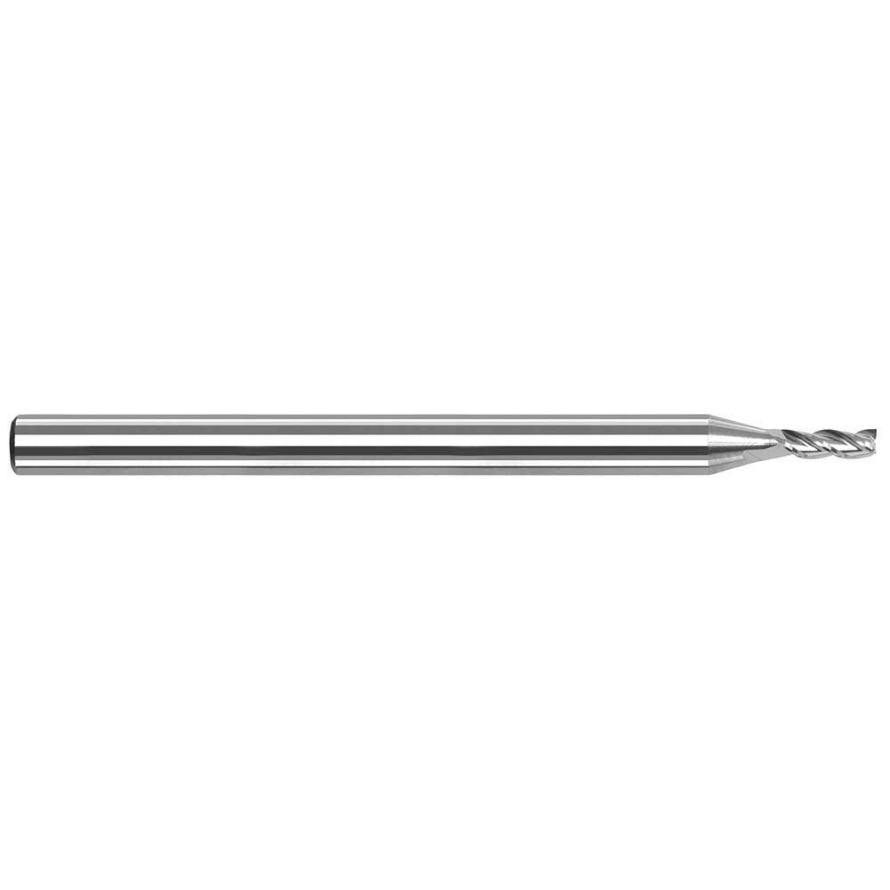 Harvey Tool 923078 Square End Mill 5/64" Dia, 13/32" LOC, 3 Flute, Solid Carbide