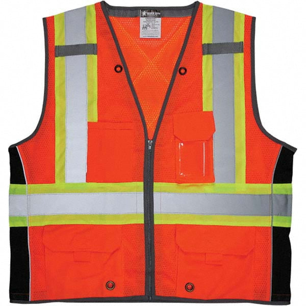 MCR Safety SURVCS2OX3 High Visibility Vest 3X-Large