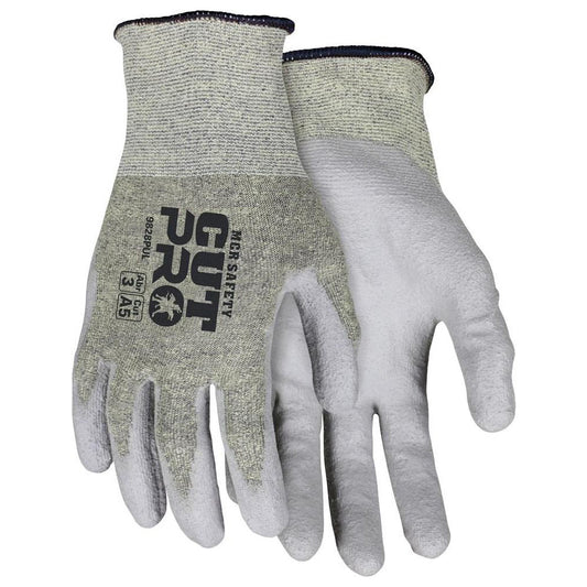 MCR Safety 9828PUM Cut, Puncture & Abrasion-Resistant Gloves MCR Safety 9828PU, Size Medium, ANSI Cut A5, ANSI Puncture 2, Polyurethane, HPPE
