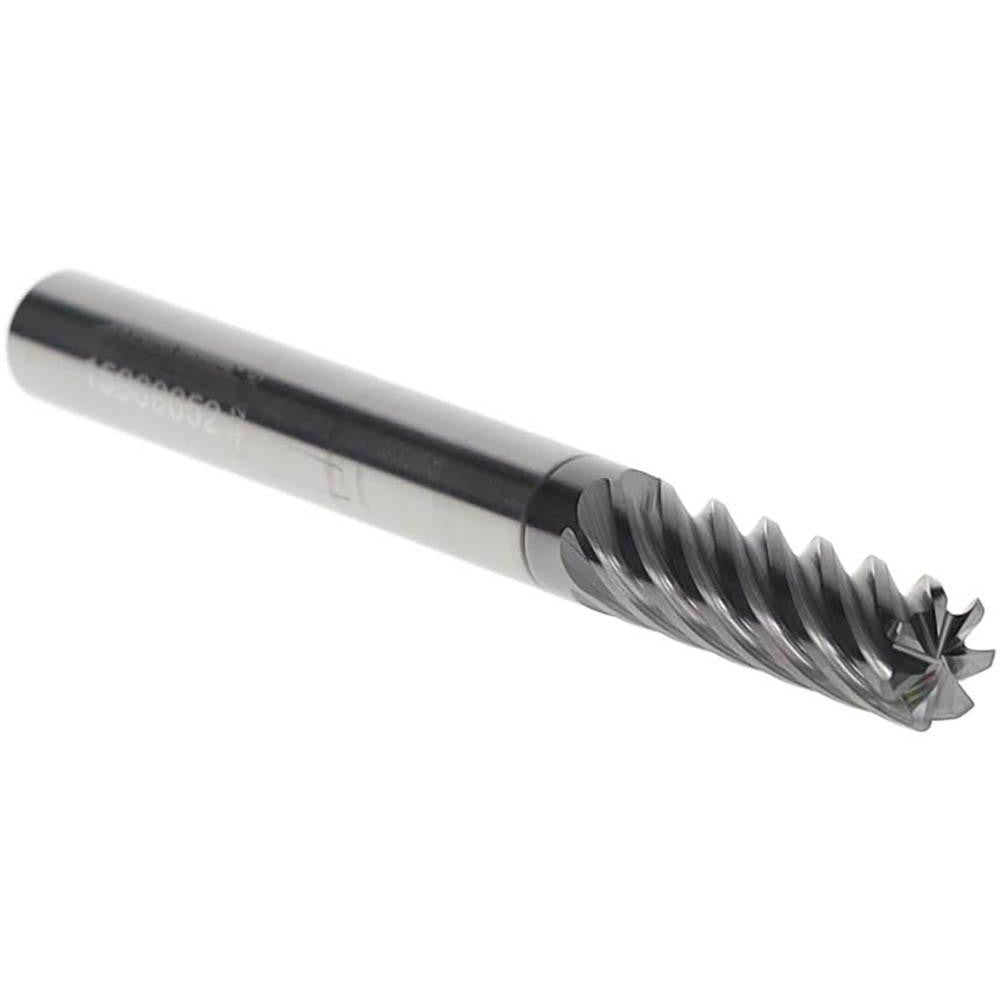 Accupro 95169796 Corner Radius End Mill 1/4" Dia, 3/4" LOC, 38 deg Helix, Corner Radius End,   Series HS
