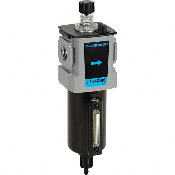 Wilkerson L18-03-KL00B Standard Compressed Air Lubricator 3/8" Port, NPT Ends, 90 CFM